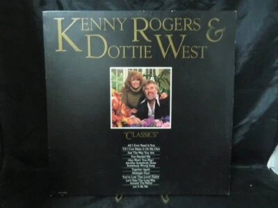Record Album 33rpm Kenny Rogers & Dottie West Classics Foto 1 de 4
