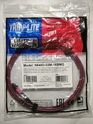 Eaton 400G Multimode Fiber /125  Tripp Lite  N846D-03M-16BMG - - Image 1 of 3