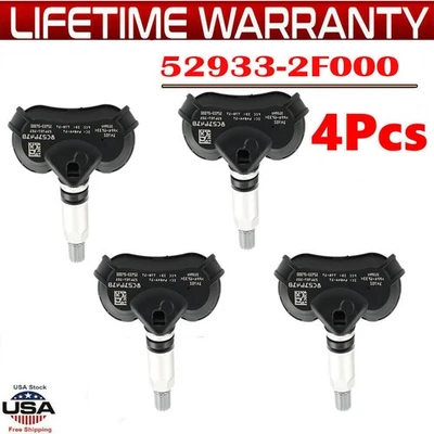 4x TPMS Fits For ACURA 2014-2015 RLX 2009-2014 TL 10-13 ZDX Tire Pressure Sensor - Image 1 of 4
