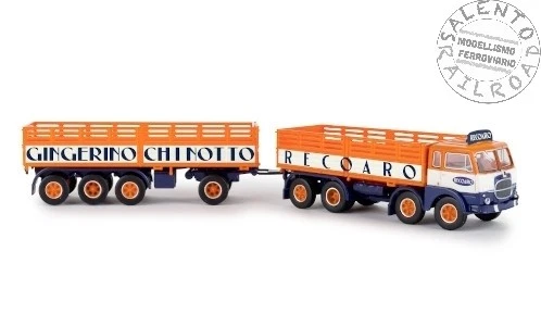 BREKINA 58410 Fiat 690 Millepiedi con rimorchio "RECOARO" scala 1:87 - Immagine 1 di 1