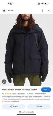 Chaqueta italiana para hombre BREACH talla XL 100 % plumón de ganso esterilizado, negra Foto 1 de 4