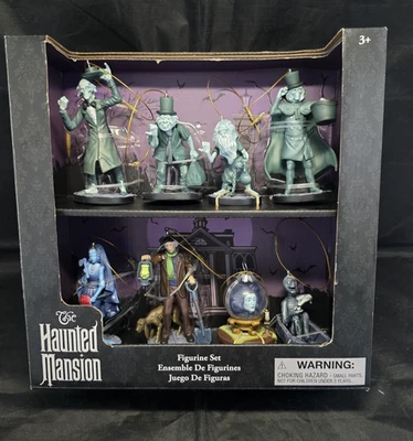 NUEVO Juego de 8 piezas de adornos navideños personalizados de Mansión embrujada de Disney - Figuras de Navidad Foto 1 de 4