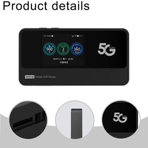 Hotspot WiFi Portable 5G avec Couverture Globale et Fonction Tactile LCD - Photo 1/12