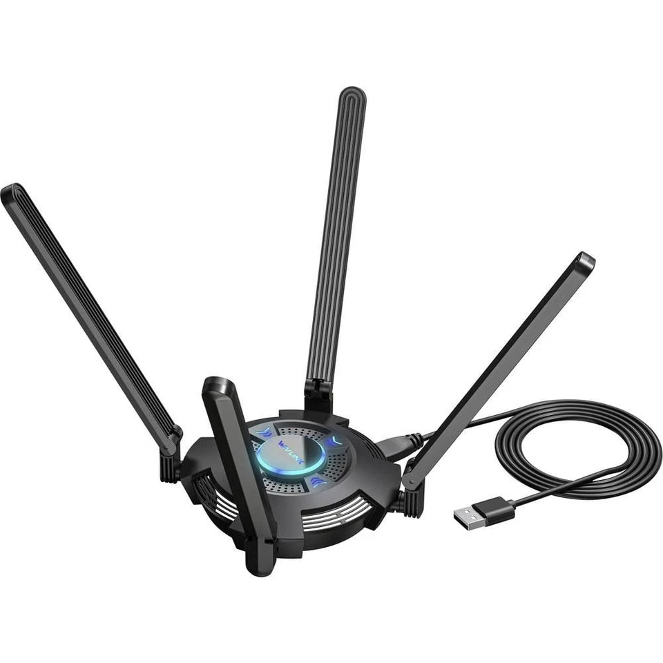 Wavlink Vitesse Ultra WiFi 6E AX5400 USB3.0 Adapter WLAN Adapter 5400MBit/s