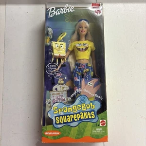 Barbie SpongeBob Squarepants Nickelodeon Doll w Charm 2002 New in box - Picture 1 of 3