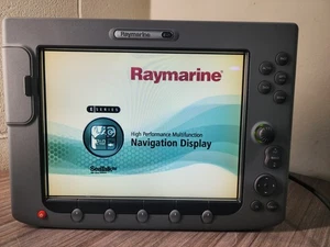 Raymarine E120 Chart Plotter Multi Function Navigation System - Foto 1 di 23