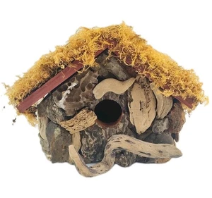 Handmade Birdhouse Artist Signed Cali 2006 Miniature Decor Granny Core Cute Art - Picture 1 of 12