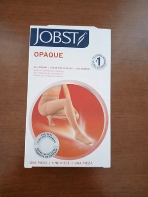 JOBST OPAQUE ONE PIECE ALL ROUND COMFORT PROMISE COMPRESSION PANTY HOSE - Image 1 of 4