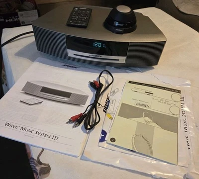 Bose Wave Music System III Graphite Gray - 343178-1110 Remote Manual Control Pod - Image 1 of 4