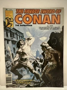 Stan Lee Presents The Savage Sword of Conan #58 (November 1980) Vintage Mag - Picture 1 of 2