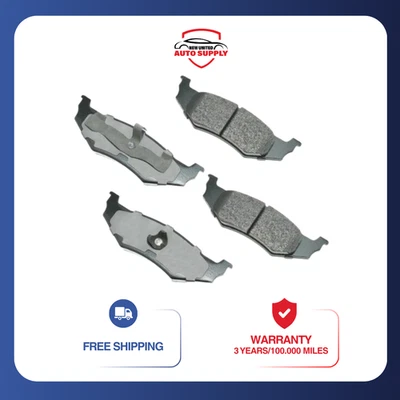 Rear Ceramic Brake Pad Set for 1999 Chrysler 300M 2001-2009 Chrysler PT Cruiser - Image 1 of 2