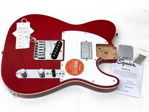 Original Fender Squier Tele Flame Maple Top LOADED BODY Humbucker E-Gitarre - Bild 1 von 24