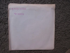 'S NOTS "NO PICTURE NECESSARY" 1977 EX-/VG+ SUPER RARE SEATTLE PUNK/PSYCHE 7" - Picture 1 of 9