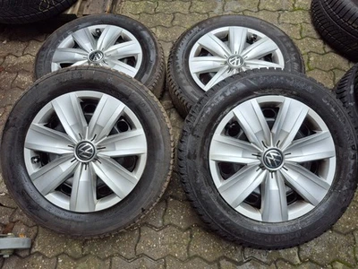VW  T - Roc , 4 Winterkompletträder auf Stahlfelge  205/60 R16 92 H, ET 43 (485) - Bild 1 von 2