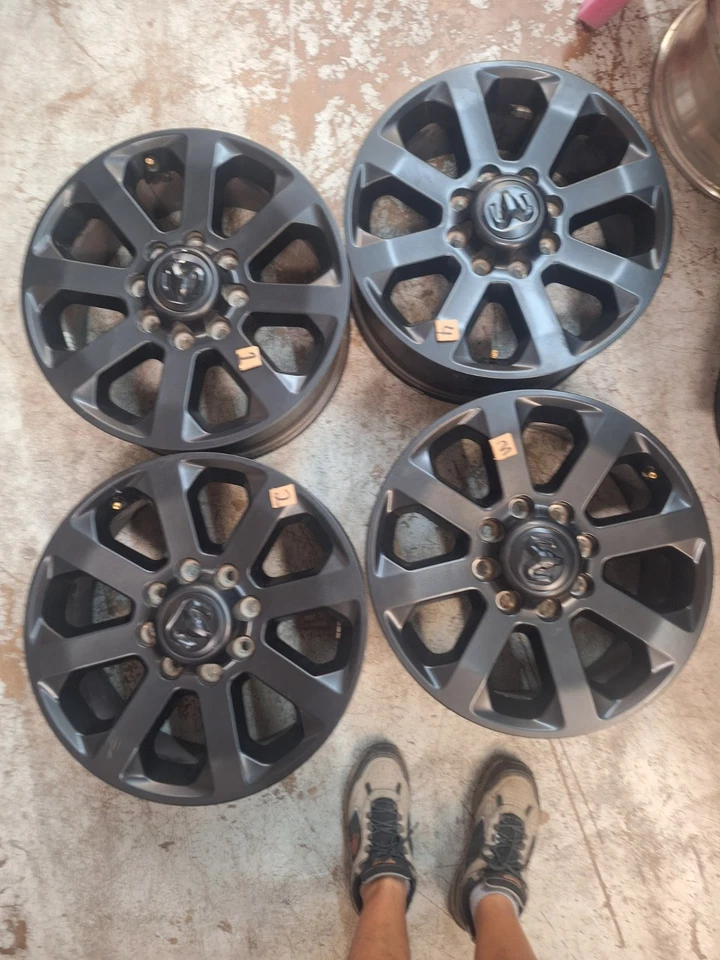 2019-2026 DODGE RAM 2500 3500 fabricante de equipamento original 20" rodas aros conjunto de 4 FRETE GRÁTIS - Imagem 1 de 4