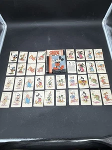 1930s Mickey Mouse Old Maid Cards Whitman Publishing 36 Cards Condition Pictured - Picture 1 of 20