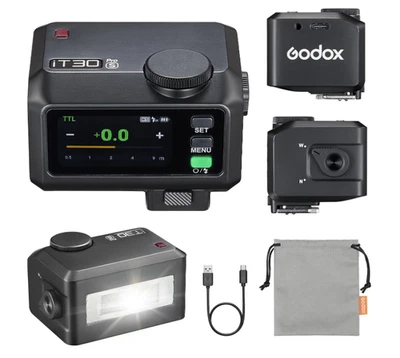 Godox iT30Pro S Mini Kamerablitz Kamerablitz Speedlight Light für Sony Kamera - Bild 1 von 4