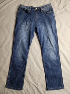 DU/ER Duer L2X Relaxed Tapered Jeans Herren Größe 34x30 Medium Wash Mid Rise NEU - Bild 1 von 11