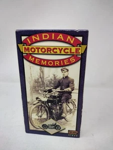 HTF 1997 VHS TAPE INDIAN MOTORCYCLE MEMORIES WGBH BOSTON 40 MINIUTE DOCUMENTARY - Bild 1 von 3