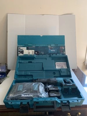 Makita XRJ06M Recipro Saw Kit Cordless 2x 18v With Case, Batteries… Light Use - Image 1 of 4