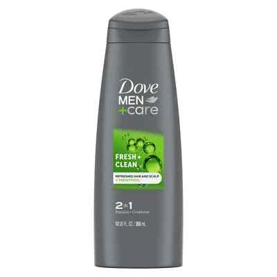 Dove Men+Care Fresh and Clean 2-in-1 Shampoo and Conditioner 12 fl oz - Image 1 of 4