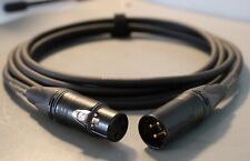 Gotham Audio GAC-3 | 12 FT | Gold Male XLR to Female XLR 3 Wire Mic Cable