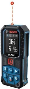 Medición láser de 165 pies Bosch GLM165-27C Blaze Connected, nuevo - Imagen 1 de 9