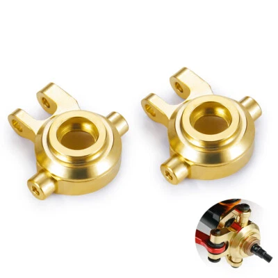 2PCS Brass Front Steering Cup Portal Housing for 1/18 Traxxas TRX4-M RC Crawler - Image 1 of 4