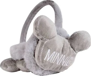 Faux Fur Foldable Minnie Warmer Ear Muff Color Grey For Women k770 - Picture 1 of 4