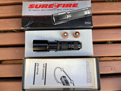 RARE! NOS Surefire Z2 Flashlight Black Anodized Collectors 6p E1e elite vintage - Image 1 of 4