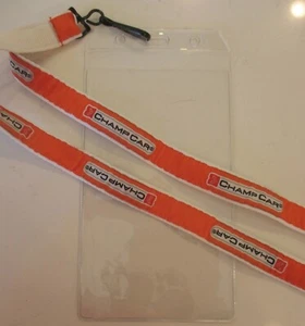 Vintage CHAMP CAR World Series INDY CAR TEAM Lanyard & Ticket Holder CHAMPCAR - Picture 1 of 2