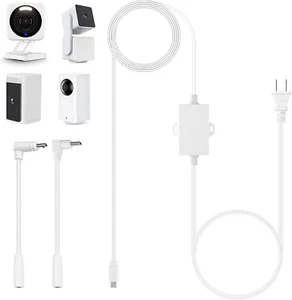 Uogw 50Ft/15M Outdoor Power Adapter - Compatible with Wyze Cam V4, Pan V3, OG, B - Picture 1 of 12