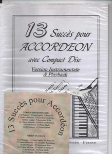 13 Hits für ACCORDEON mit Compact Disc Instrumentalversion & Playback - Bild 1 von 1