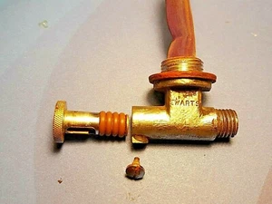 Triumph Petcock. Norton, BSA, Vintage Ewarts fuel gas tap Viton O-ring repair - Bild 1 von 3
