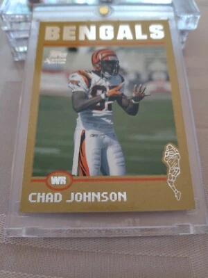 2004 TOPPS SIGNATURE EDITION GOLD CHAD JOHNSON 1/1 - Image 1 of 2