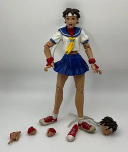 STREET FIGHTER SAKURA Round 3 Sota Toys figure RARE - Picture 1 of 2