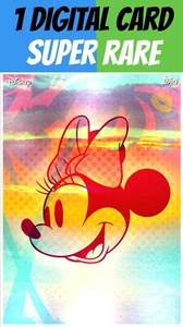 Topps Disney Collect Digital Card Summer Crush Limited 22 Sunset Minnie Portrait - Bild 1 von 1