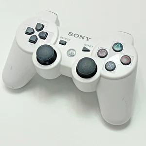 Sony White PS3 Controller Wireless Playstation CECHZC2E For Parts - Picture 1 of 10
