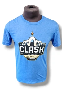 Nascar Mens T-Shirt Size Medium 2022 Clash At The Coliseum Los Angeles Blue Tee - Picture 1 of 4