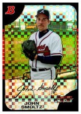 2005 Bowman Chrome X-Fractors #41 John Smoltz #/225 040-P