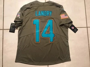 NWT NIKE Miami Dolphins Jarvis Landry Salute To Service NFL Jersey Women’s Large - Picture 1 of 12