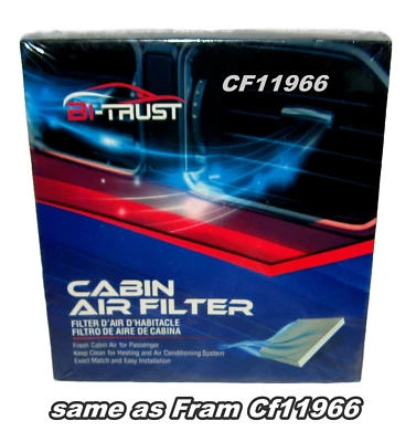 Filtro de aire de cabina para Buick Enclave 2018-2021 2017-2019 Lacrosse 2017 Regal Foto 1 de 3