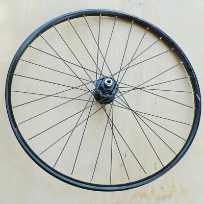 27,5" Hinterrad XLC Evo 6 Loch Disc Nabe 12X142 DT Speiche Black Rock Felge - Bild 1 von 4