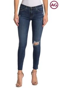 AG ADRIANO GOLDSCHMIED NWT $225 LEGGING ANKLE SKINNY 4Y LUCID JEAN. SZ 29 - Picture 1 of 16