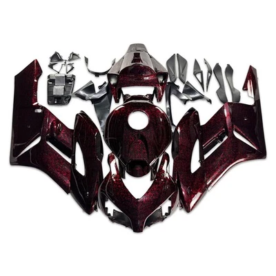 Carenado de fibra de carbono forjado rojo inyección FK apto para Honda 2004-2005 CBR 1000RR Foto 1 de 4