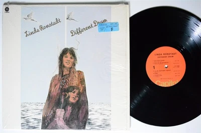 LINDA RONSTADT Different Drum CAPITOL LP VG++ SHRINK 1st press - Image 1 of 2