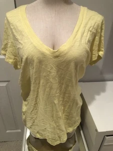 Damen Old Navy T Shirt Top Gelb Größe XL - Bild 1 von 4