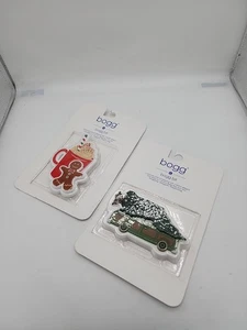Original Bogg - Bogg Bit Bag Charms LOTE de 2 - Tema de Navidad - Hermosos bocadillos - Imagen 1 de 6