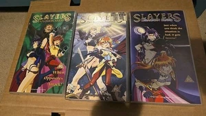 3x Slayers - The Motion Picture (Anime) (doublé) (VHS/SH, 1999) cassette vidéo rare - Photo 1/2