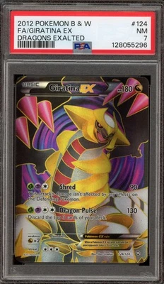 Pokemon Giratina EX Dragons Exalted Full Art #124 PSA 7 - Image 1 of 2